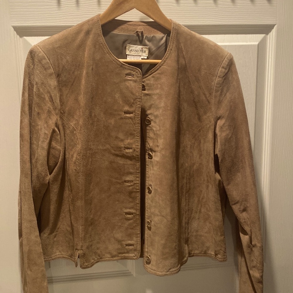 COMFY SUEDE JACKET